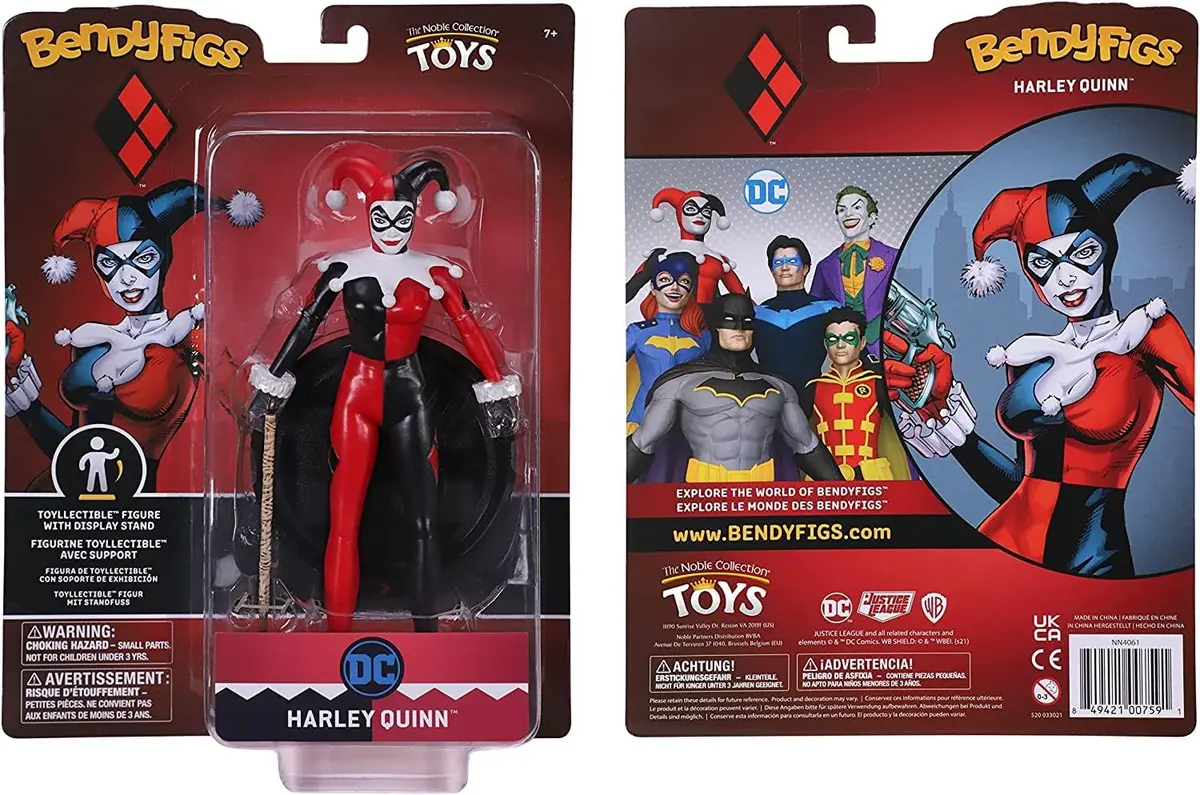 Bendyfigs/Harley Quinn Jester [Toy] 1