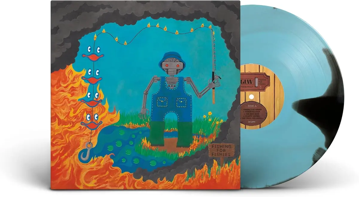 King Gizzard & The Lizard Wizard/Fishing For Fishies (Sky Blue/Seaweed Green Vinyl) [Lp] 1