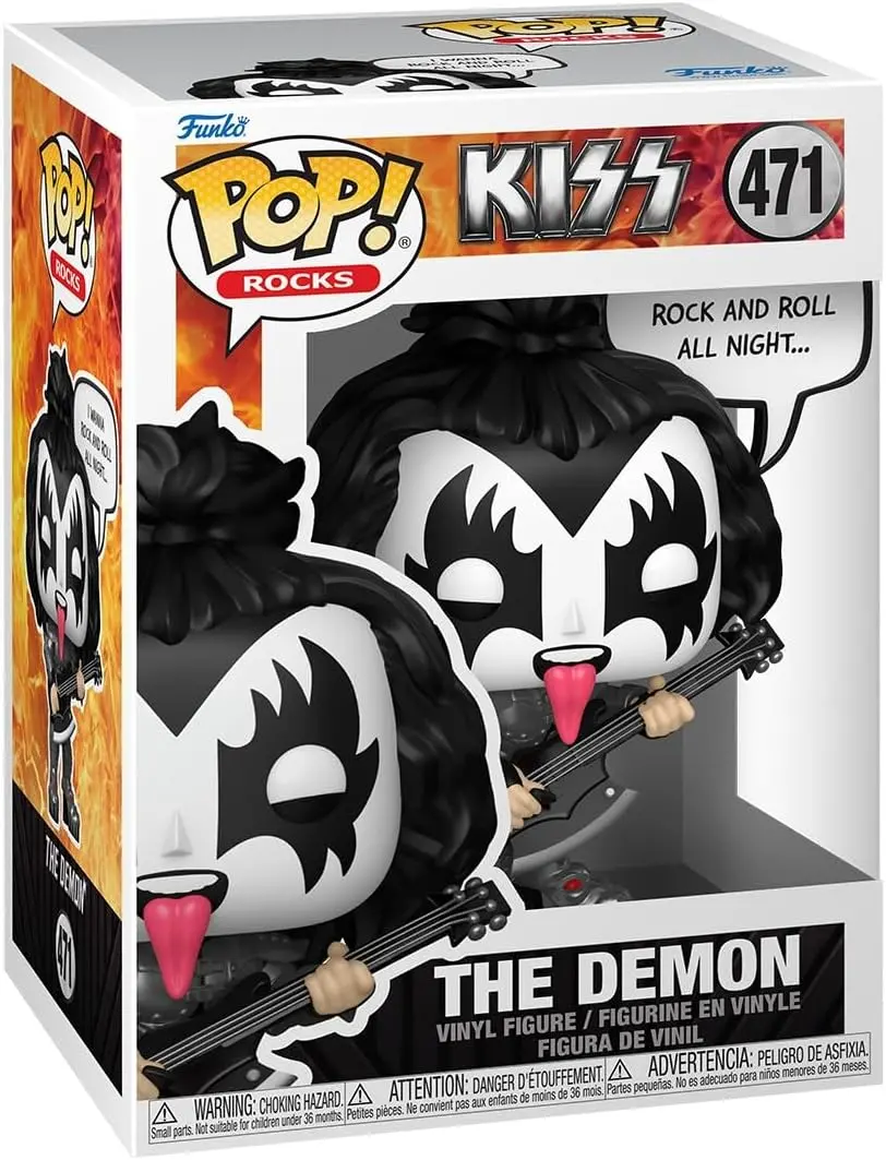 Pop! Vinyl/Kiss - The Demon (I Wanna Rock And Roll All Night!) [Toy] 1