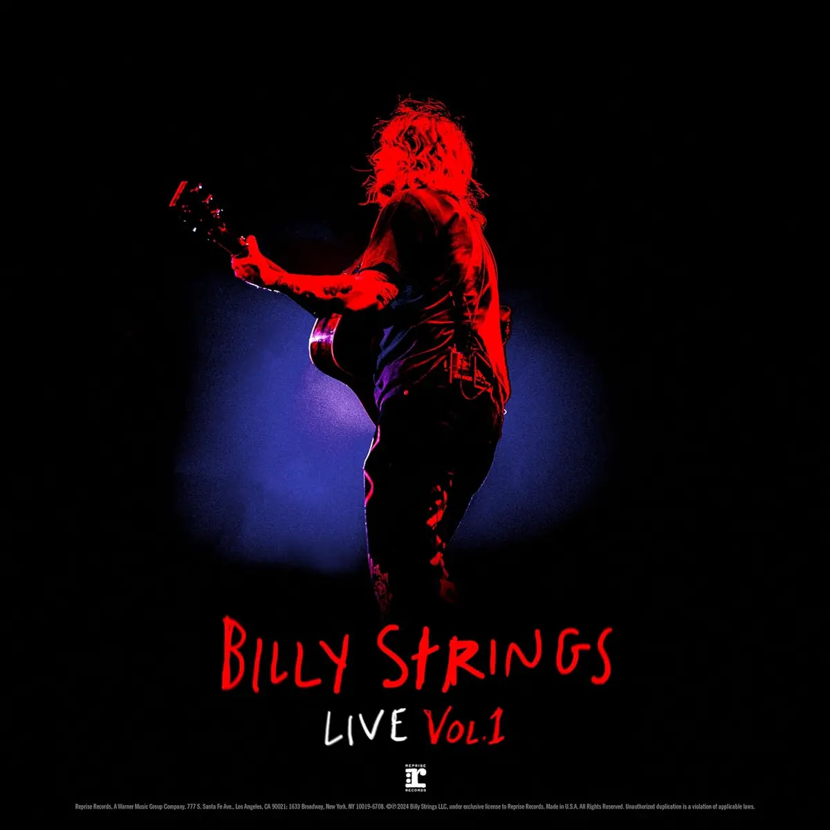 Strings, Billy/Billy Strings Live Vol.1 [Cd] 1