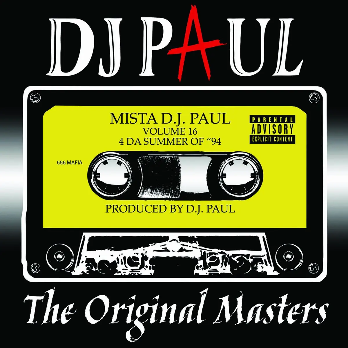 Dj Paul/Original Masters Vol. 16: 4 Da Summer Of '94 (Lemonade Yellow) [Lp] 1
