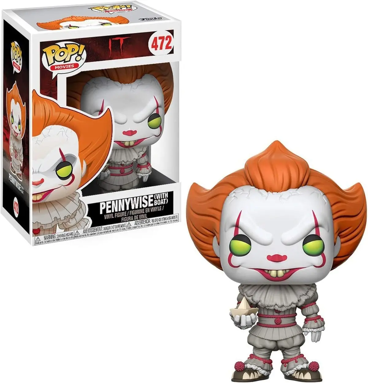 Pop! Vinyl/It - Pennywise (With Boat) [Toy] 1