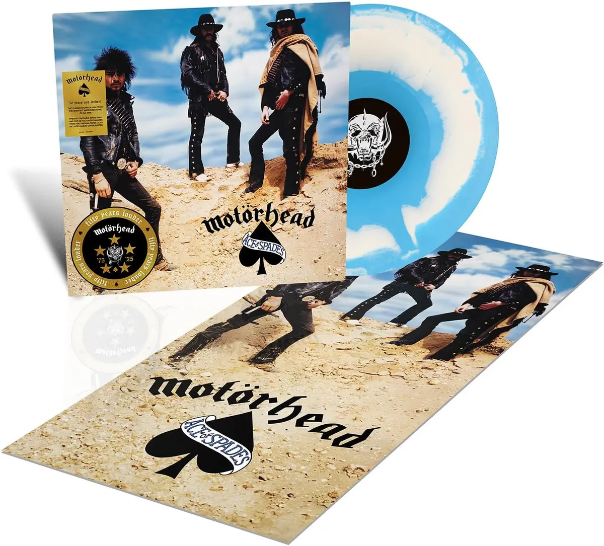 Motorhead/Ace Of Spades (50Th Ann. Blue/White Vinyl With Poster) [Lp] 1
