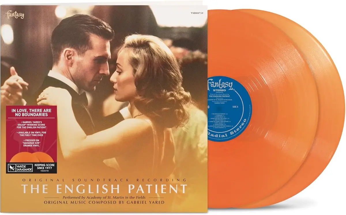 Soundtrack/The English Patient (Translucent Orange Crush Vinyl) [Lp] 1