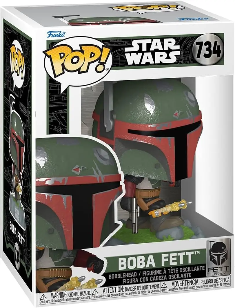 Pop! Vinyl/Star Wars - Boba Fett With Rockets [Toy] 1