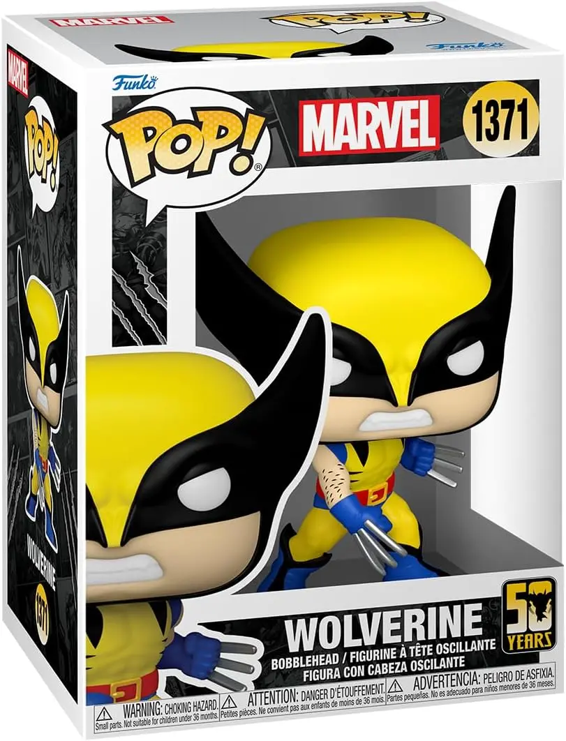 Pop! Vinyl/Marvel Wolverine 50Th - Wolverine [Toy] 1
