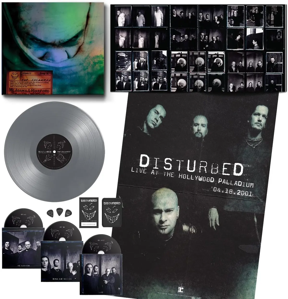 Disturbed/The Sickness (25Th Ann. Coloured Lp/3Cd) [Lp] 1