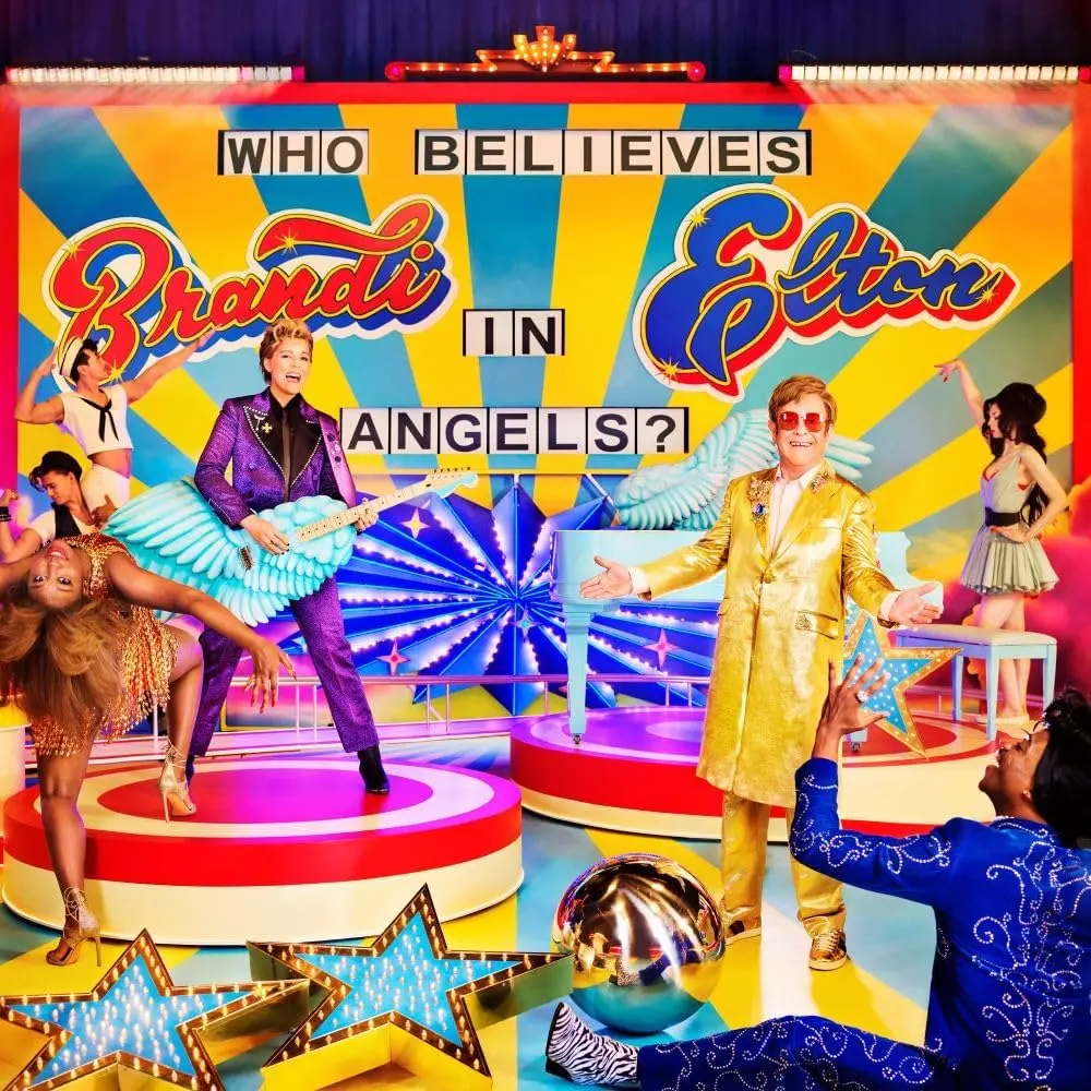 John, Elton & Carlile, Brandi/Who Believes In Angels? (Indie Exclusive Pink Spiral Vinyl) [Lp] 1