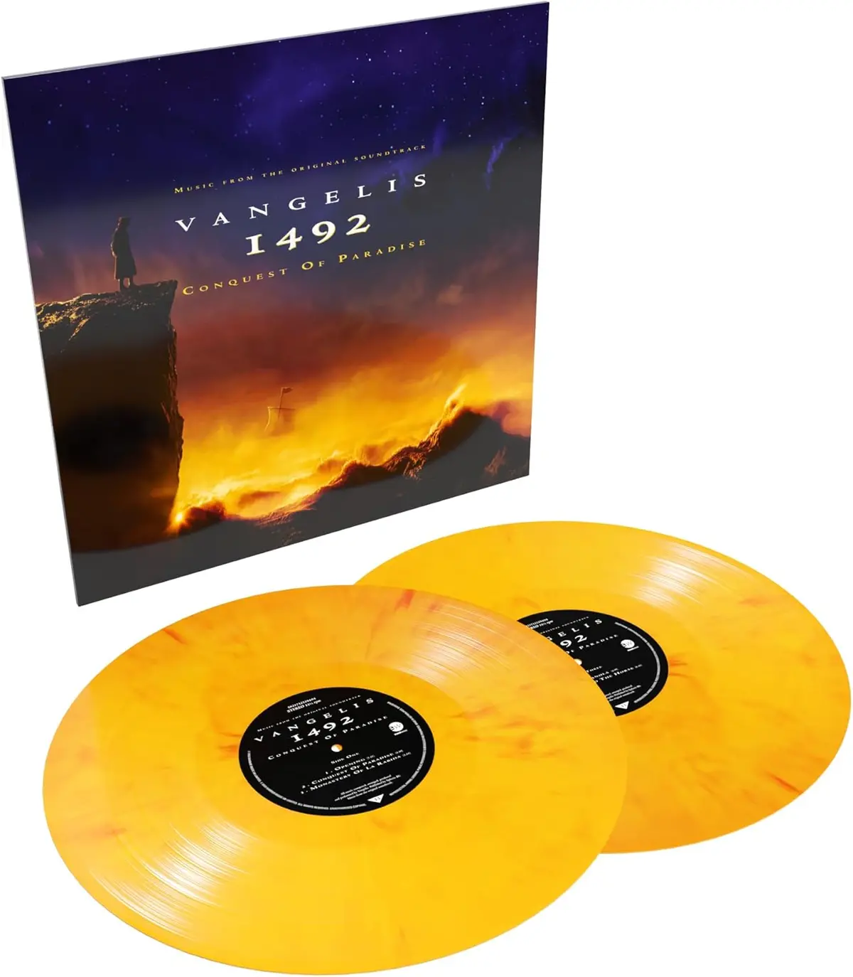 Soundtrack (Vangelis)/1492: Conquest Of Paradise (Yellow Flame Vinyl) [Lp] 1