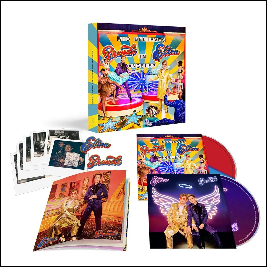 John, Elton & Carlile, Brandi/Who Believes In Angels? (Cd/Dvd) [Cd] 1