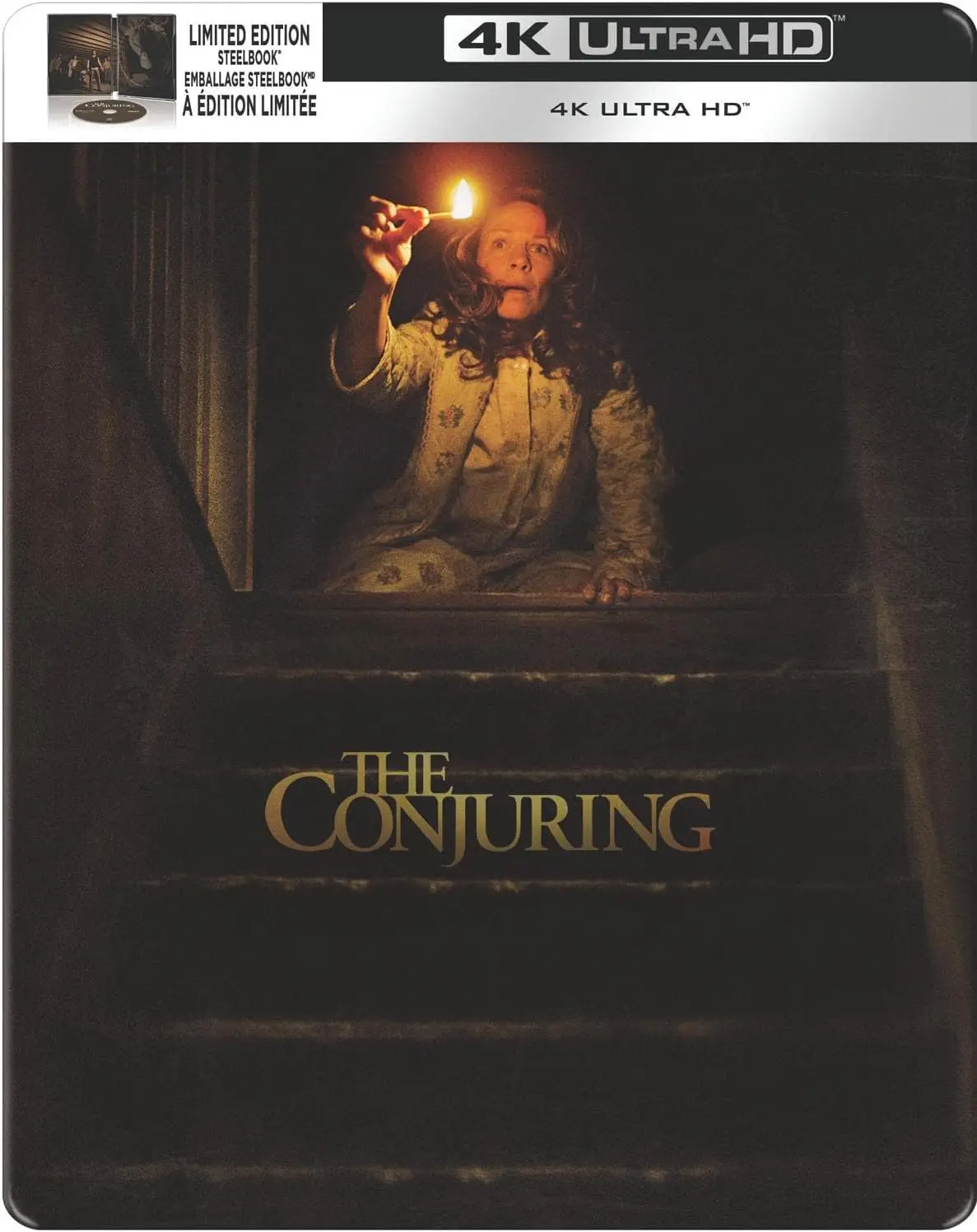 The Conjuring (4K-Uhd Steelbook) [Bluray] 1