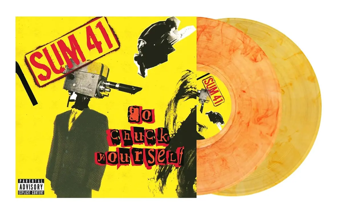 Sum 41/Go Chuck Yourself (Clear Metallic Orange & Gold, Red & Copper) [Lp] 1