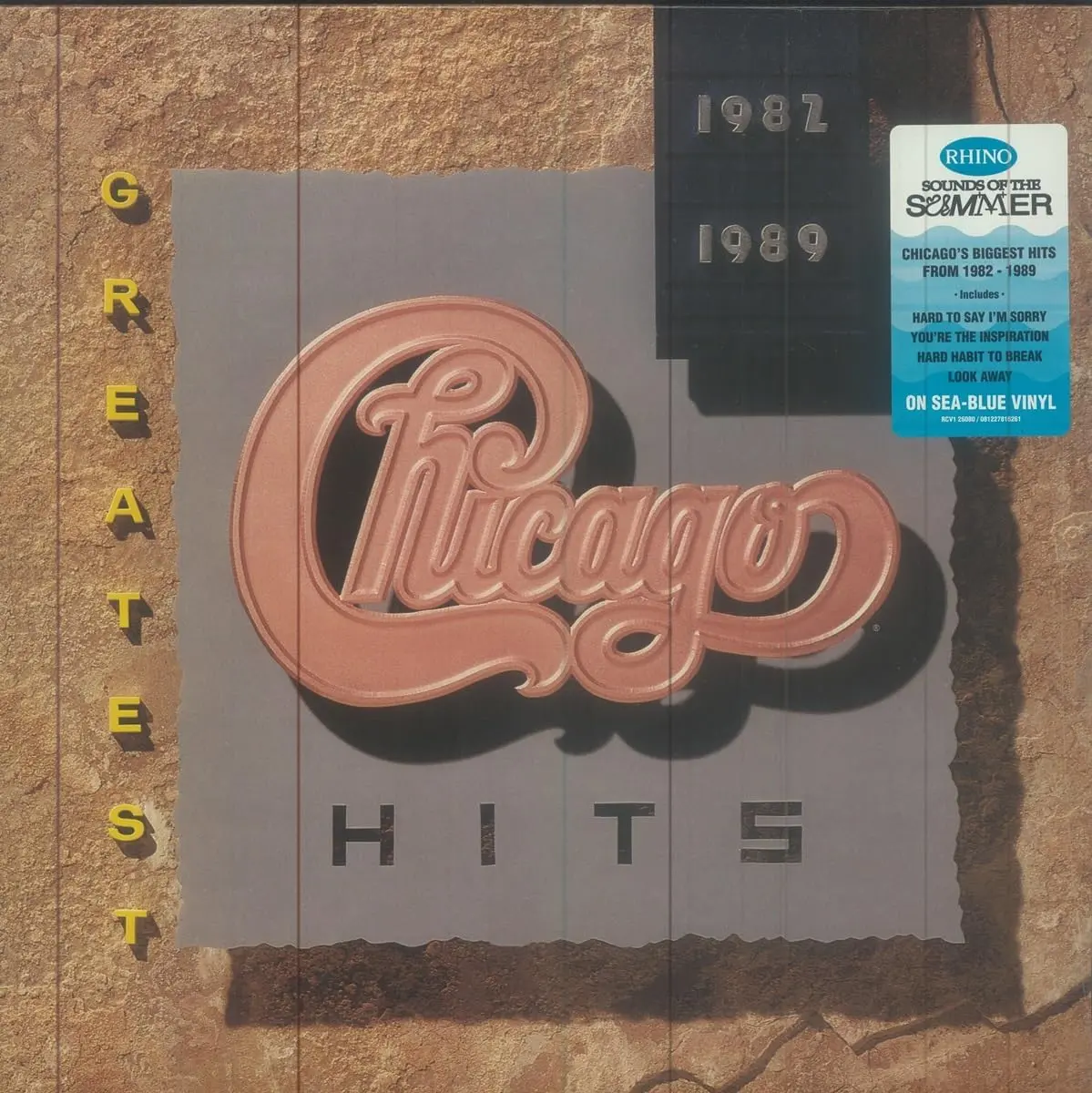 Chicago/Greatest Hits 1982-1989 (Sea Blue Vinyl) [Lp] 1
