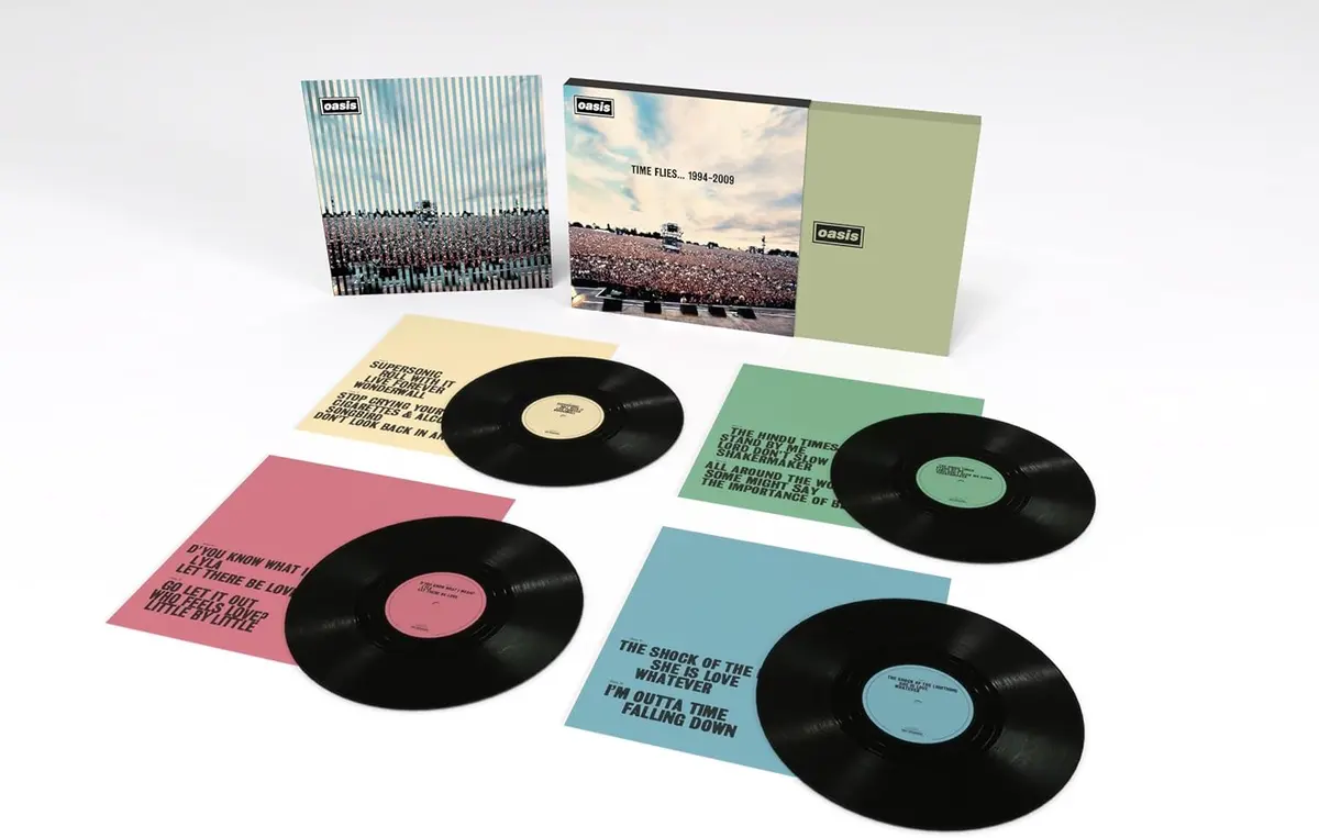 Oasis/Time Flies... 1994-2009 (4Lp Black Vinyl) [Lp] 1