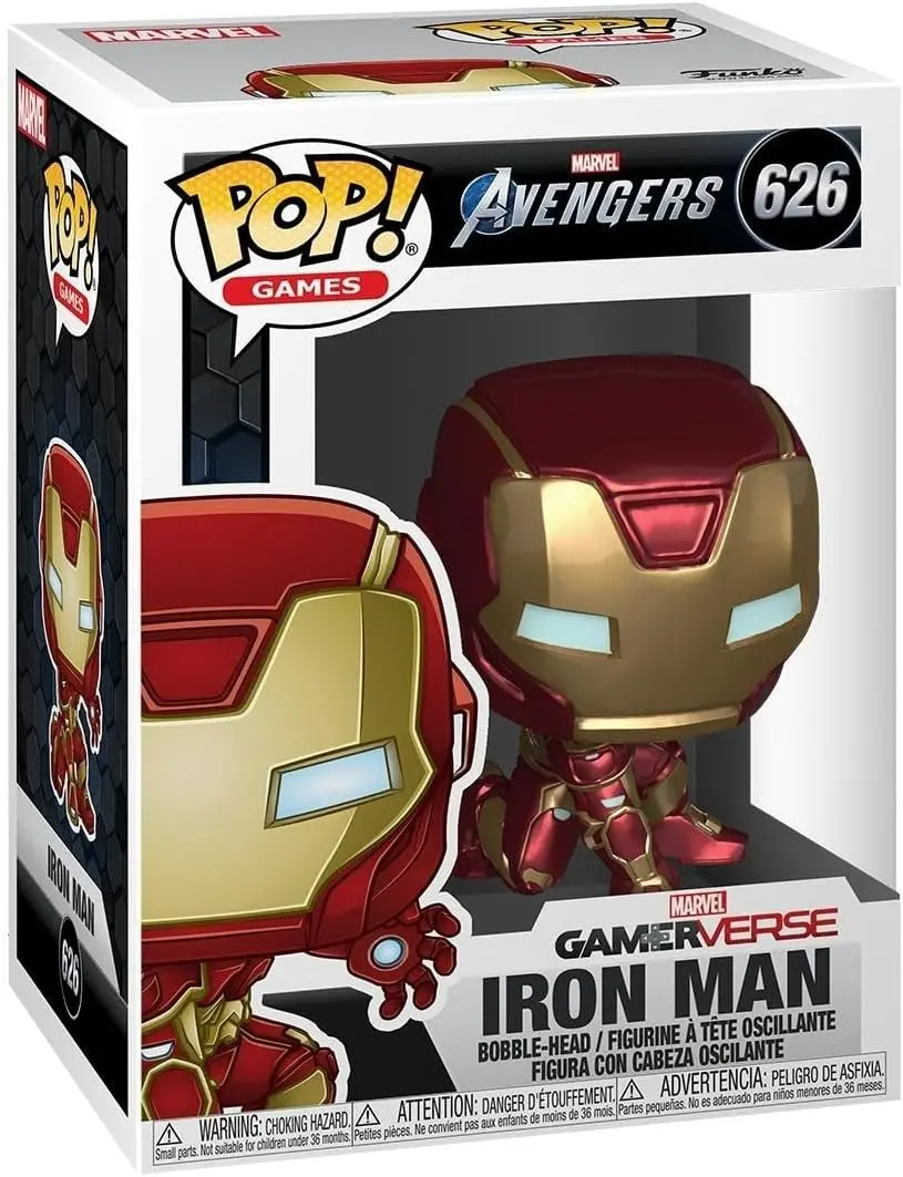 Pop! Vinyl/Avengers: Iron Man Bobble-Head [Toy] 1