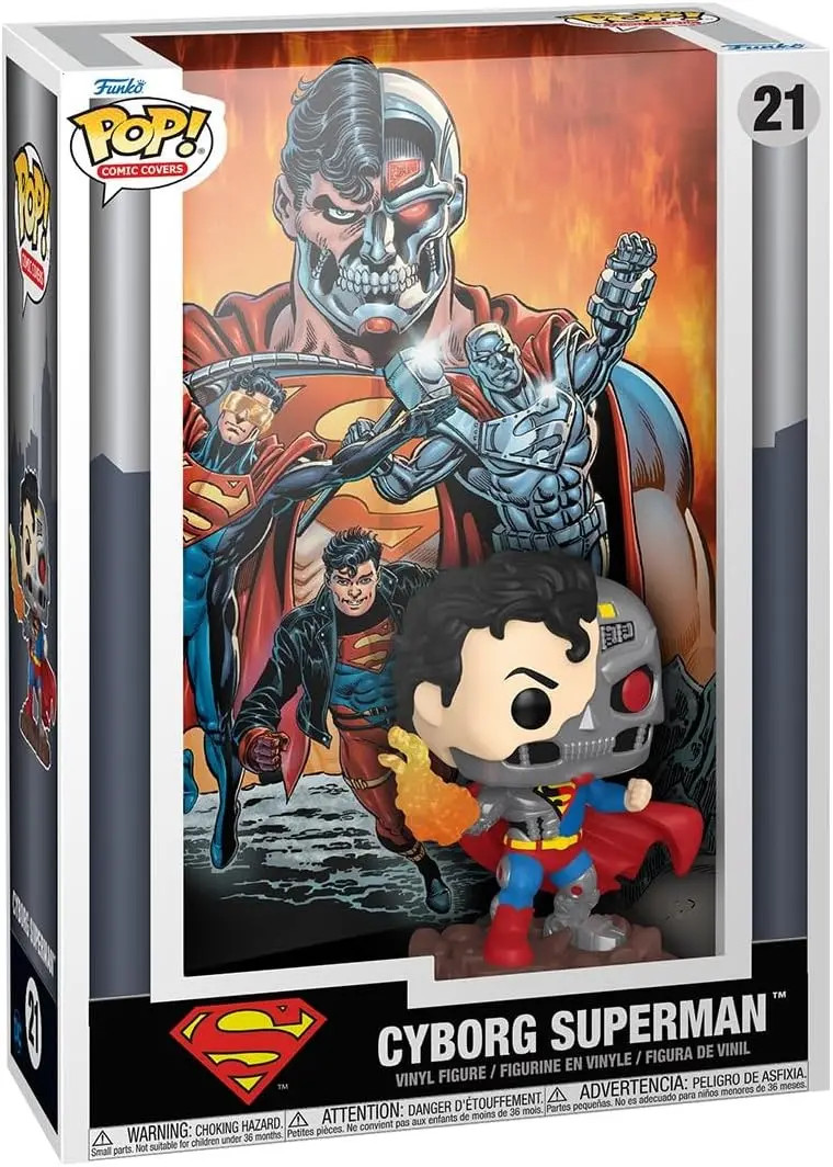 Pop! Vinyl/Cyborg Superman Comic Cover [Toy] 1