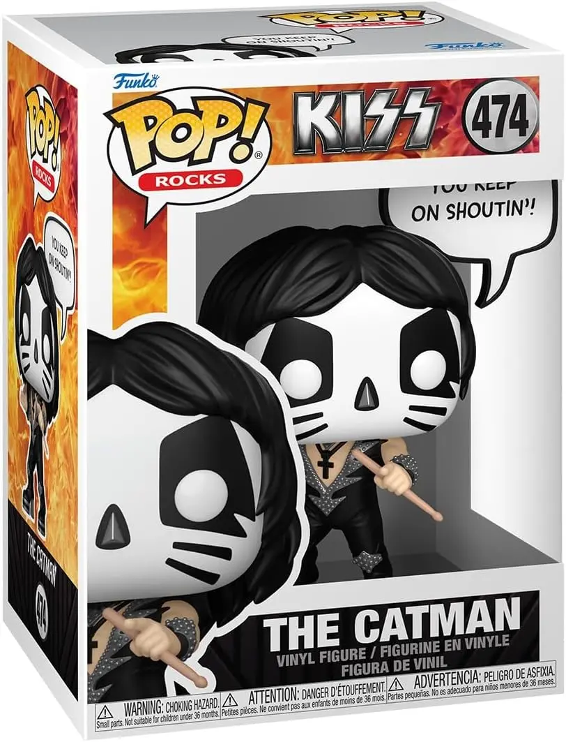 Pop! Vinyl/Kiss - The Catman (You Keep On Shoutin'!) [Toy] 1