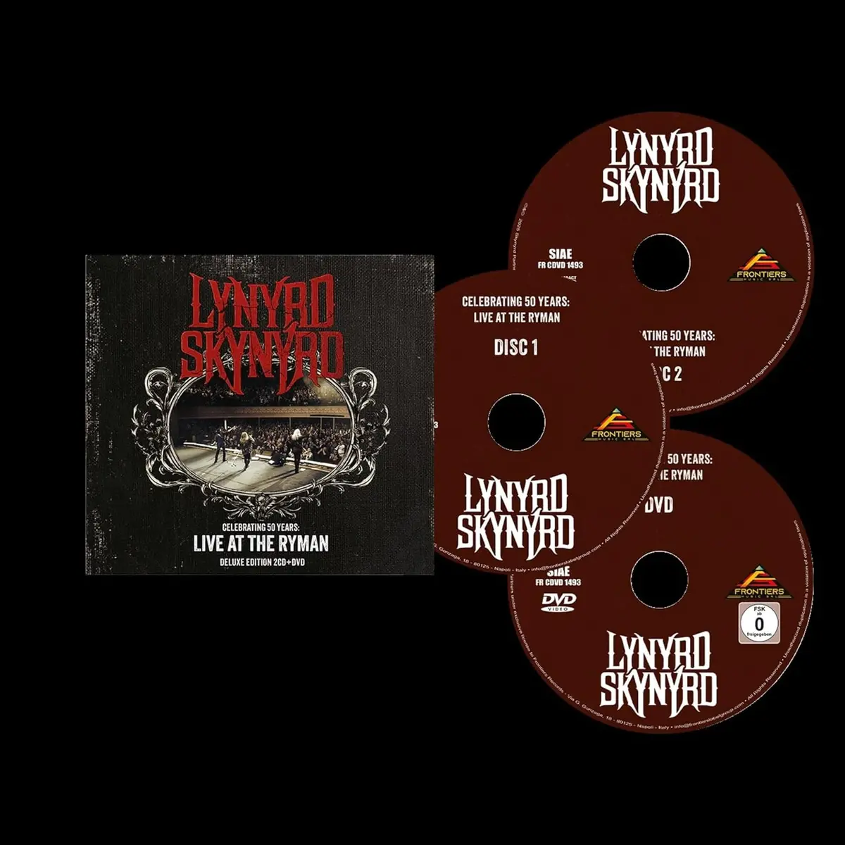 Lynyrd Skynyrd/Celebrating 50 Years: Live At The Ryman (Cd/Dvd) [Cd] 1