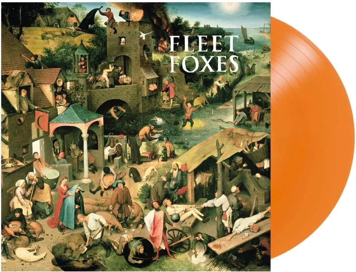 Fleet Foxes/Fleet Foxes & Sun Giant Ep (Canadian Exclusive 2Lp Clear Orange Vinyl) [Lp] 1
