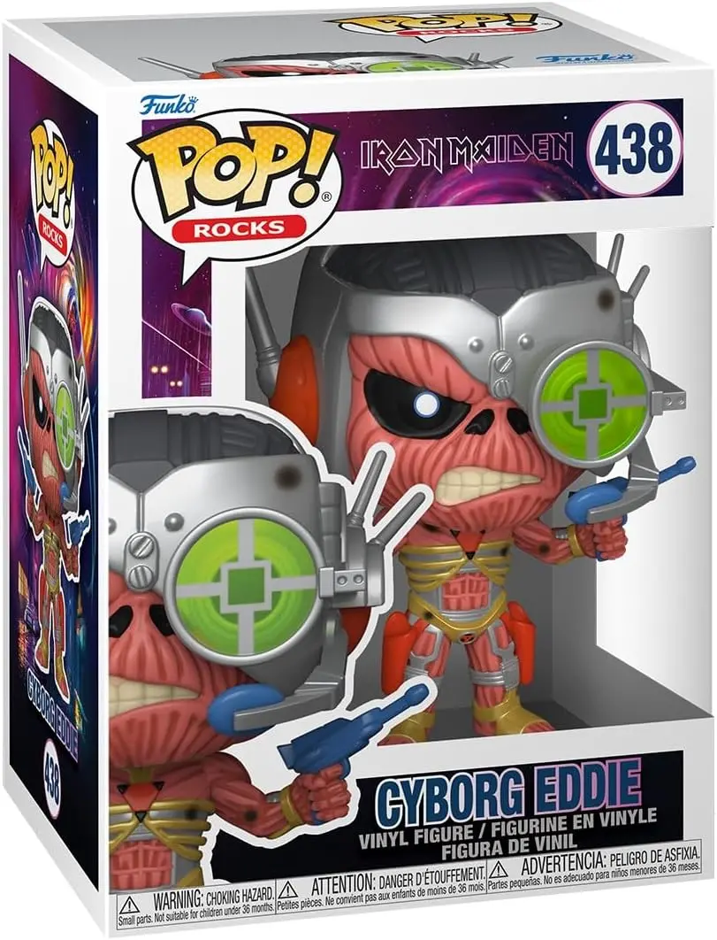 Pop! Vinyl/Iron Maiden - Cyborg Eddie [Toy] 1