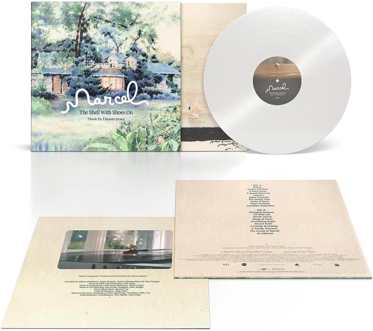 Soundtrack (Disasterpeace)/Marcel The Shell With Shoes On (White Vinyl) [Lp] 1