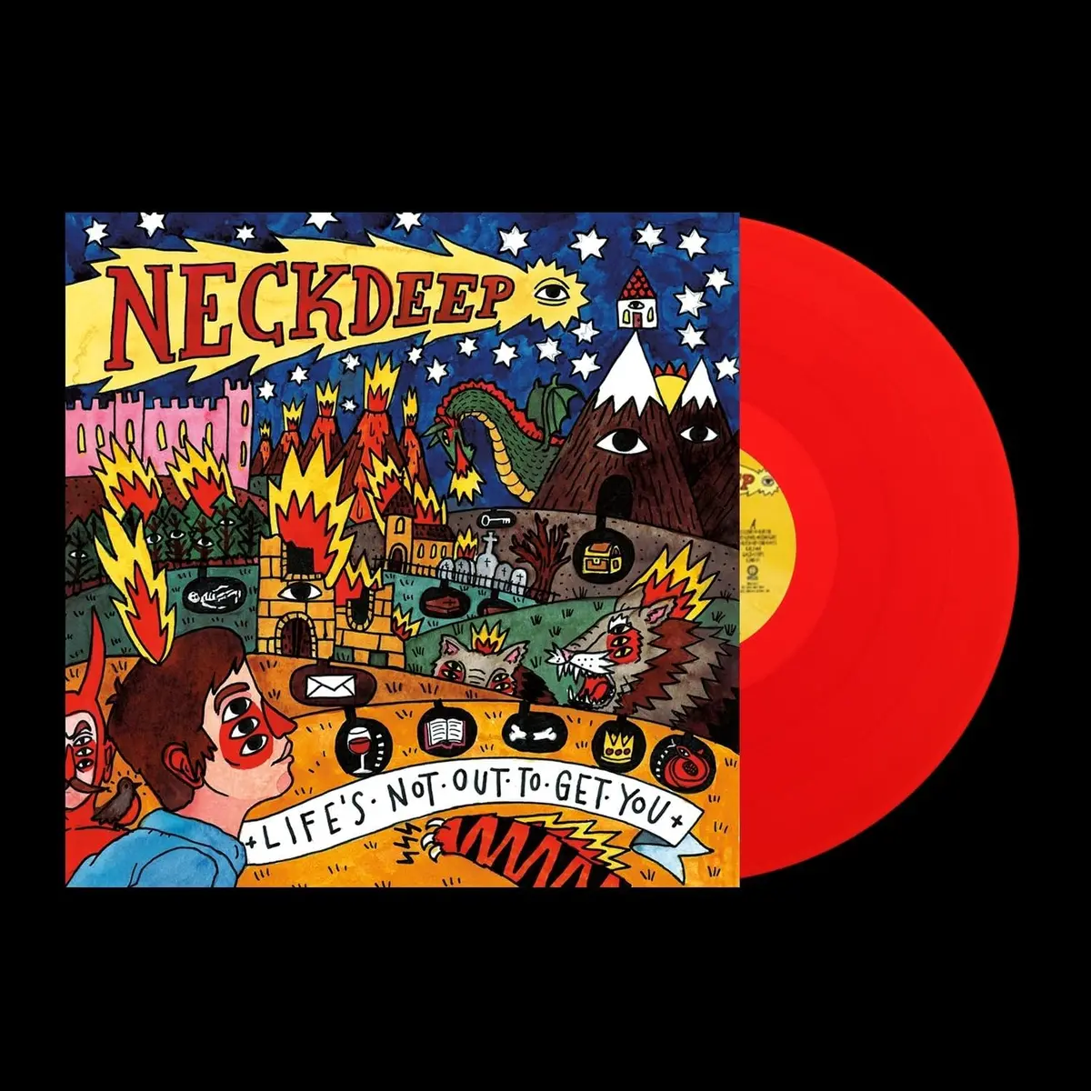Neck Deep/Life's Not Out To Get You (Blood Red) [Lp] 1