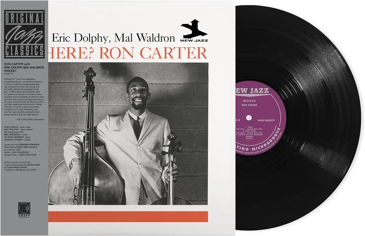 Carter, Ron/Where? (Original Jazz Classics Series) [Lp] 1