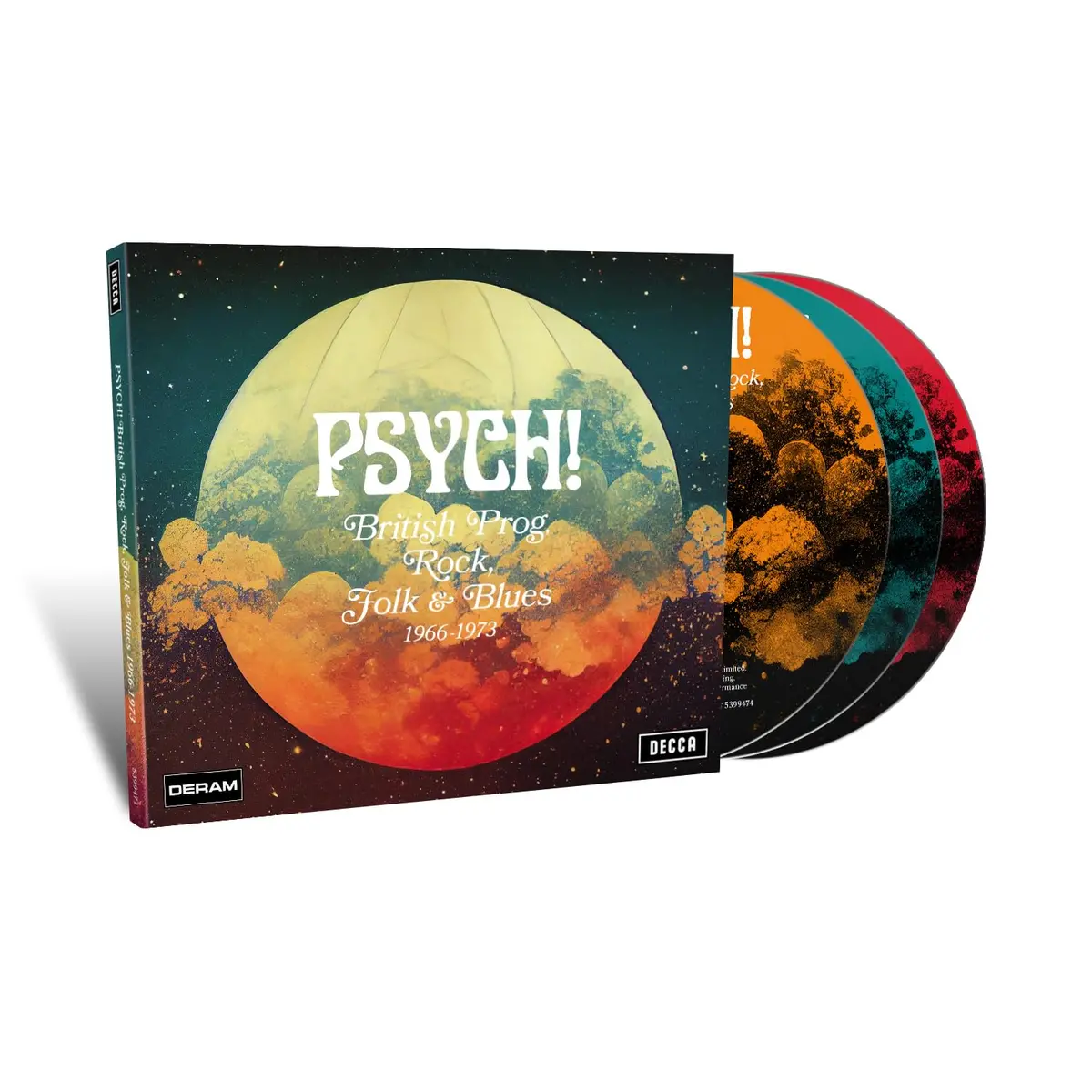 Various Artists/Psych! British Prog, Rock, Folk & Blues (3Cd) [Cd] 1