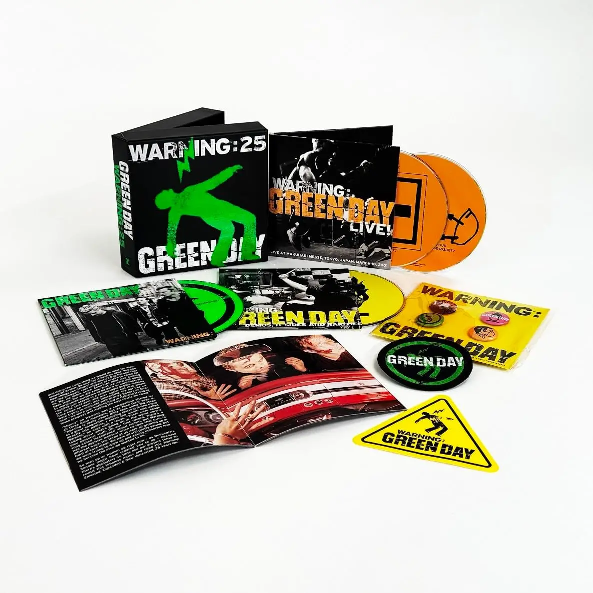 Green Day/Warning (25Th Anniversary 4Cd Deluxe Edition) [Cd] 1