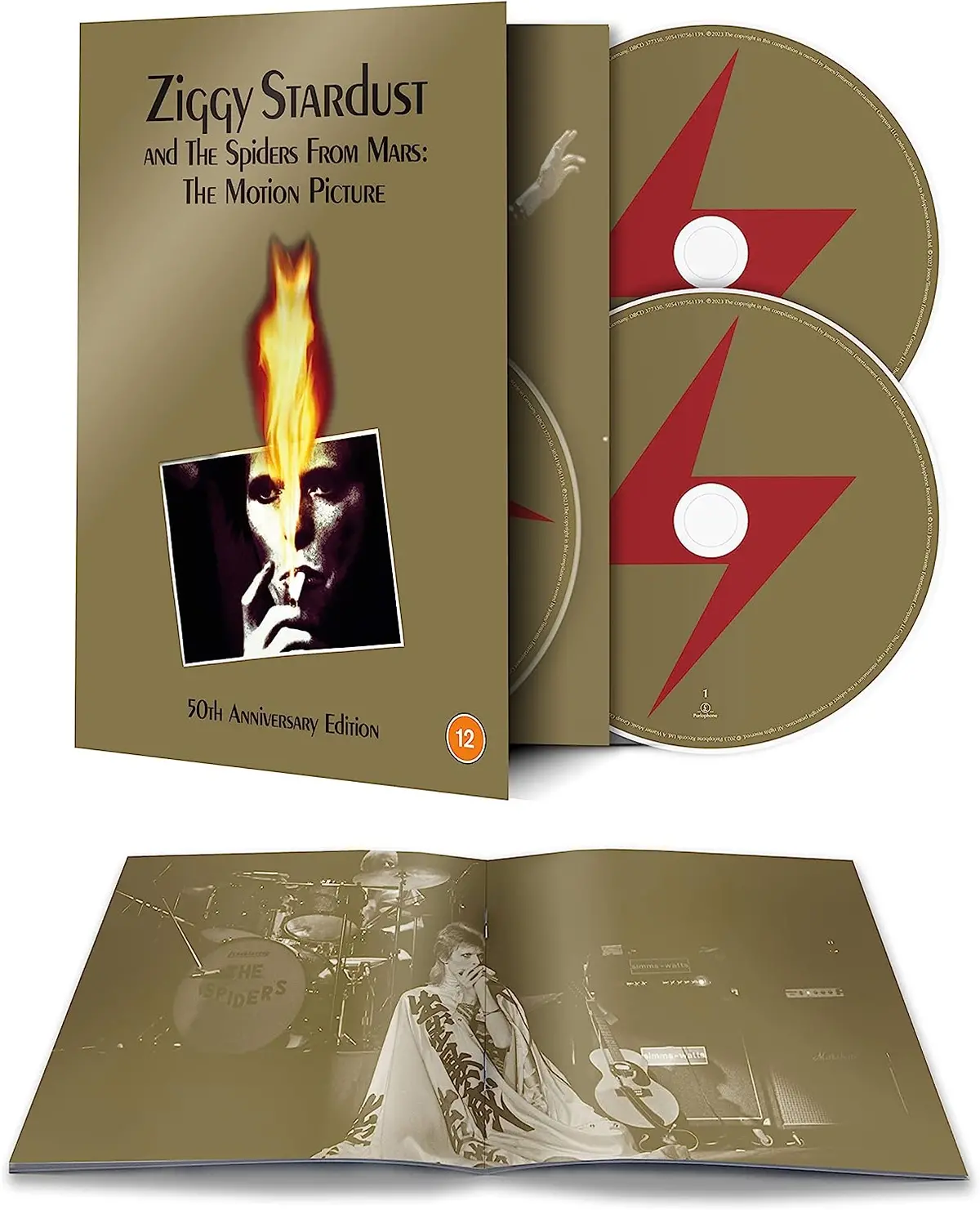Bowie, David/Ziggy Stardust And The Spiders From Mars: The Soundtrack (50Th Ann. 2Cd+Bluray) 1