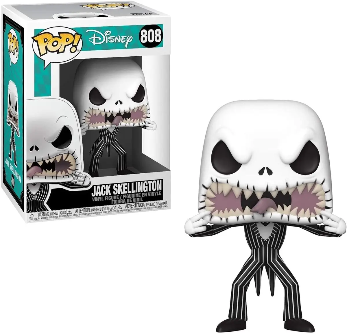 Pop! Vinyl/Nightmare Before Christmas - Jack Skellington Scary Face [Toy] 1