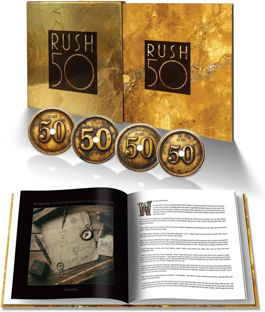 Rush/R50 (Deluxe 4Cd Edition) [Cd] 1