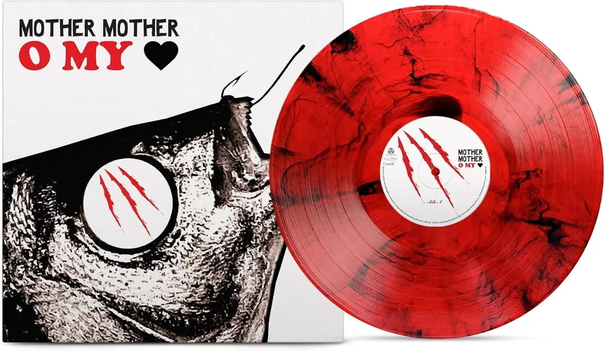 Mother Mother/O My Heart (Transparent Red With Black Vinyl) [Lp] 1
