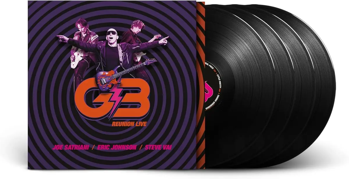 Joe Satriani, Eric Johnson, Steve Vai/G3: 25Th Anniversary Reunion Tour [Lp] 1