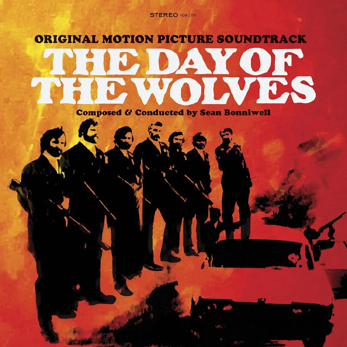 Soundtrack (Sean Bonniwell)/Day Of The Wolves (Orange And Red 'Bad Blood' Vinyl) [Lp] 1