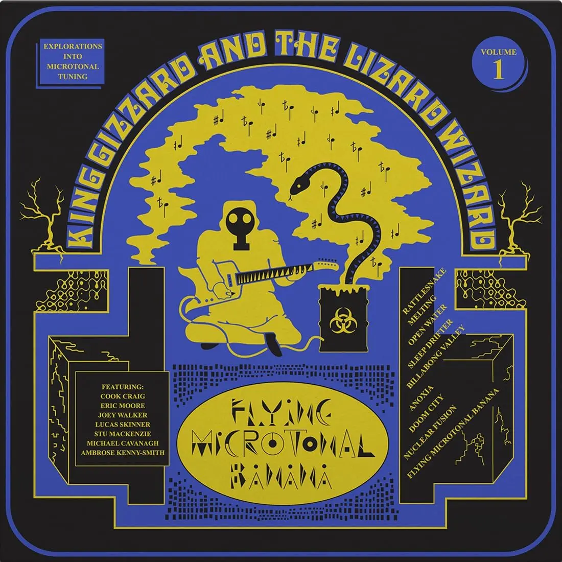 King Gizzard & The Lizard Wizard/Flying Microtonal Banana (Lucky Rainbow Eco-Mix) [Lp] 1