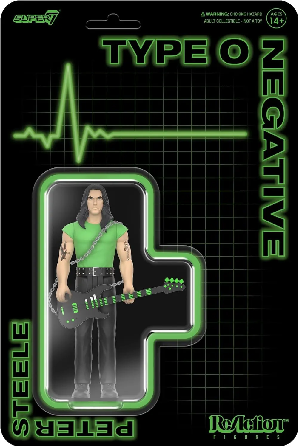 Type O Negative: Peter Steele Reaction Figure [Toy] 1