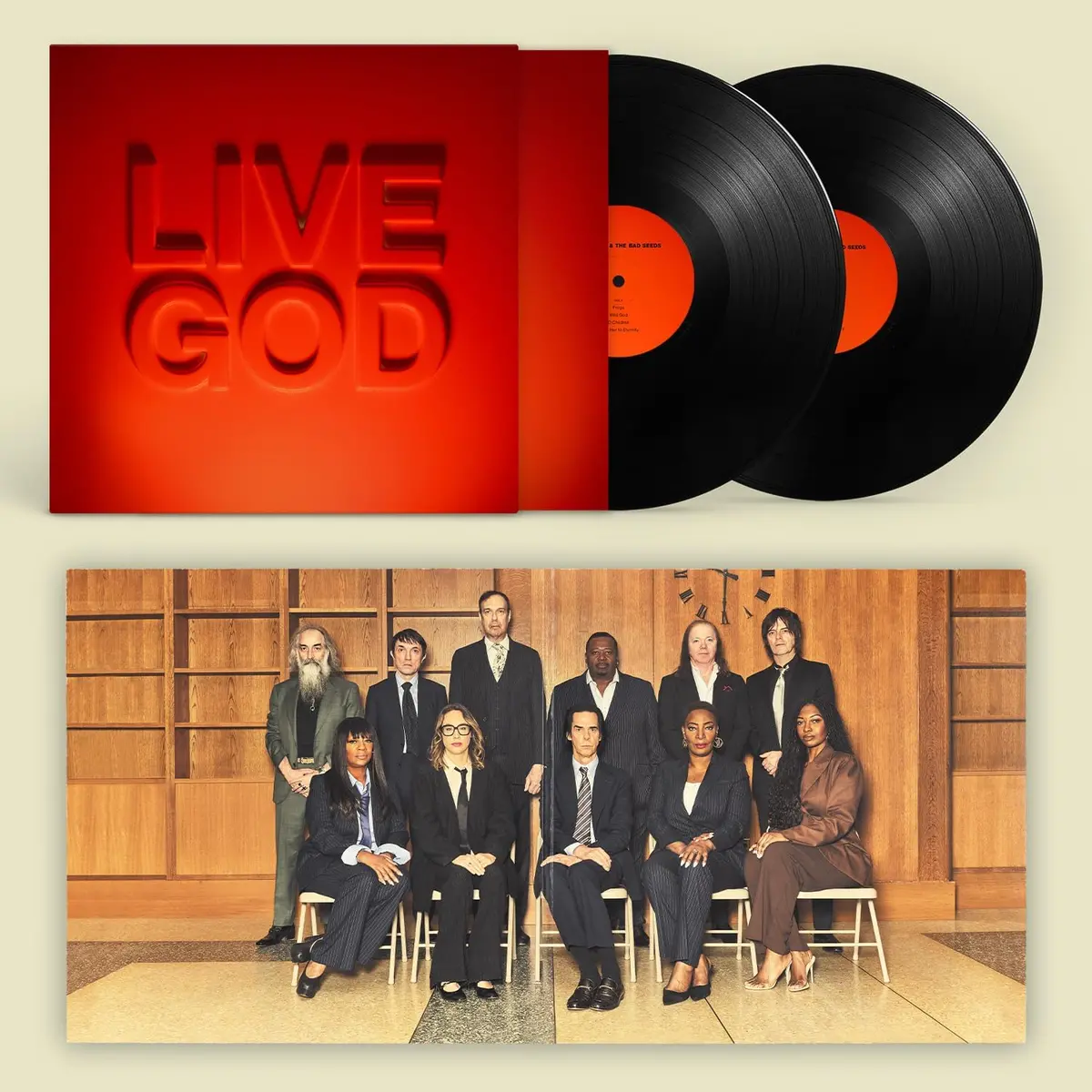 Cave, Nick & The Bad Seeds/Live God [Lp] 1