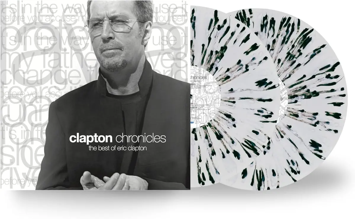 Clapton, Eric/Clapton Chronicles: The Best Of (Black & White Splatter Vinyl) [Lp] 1