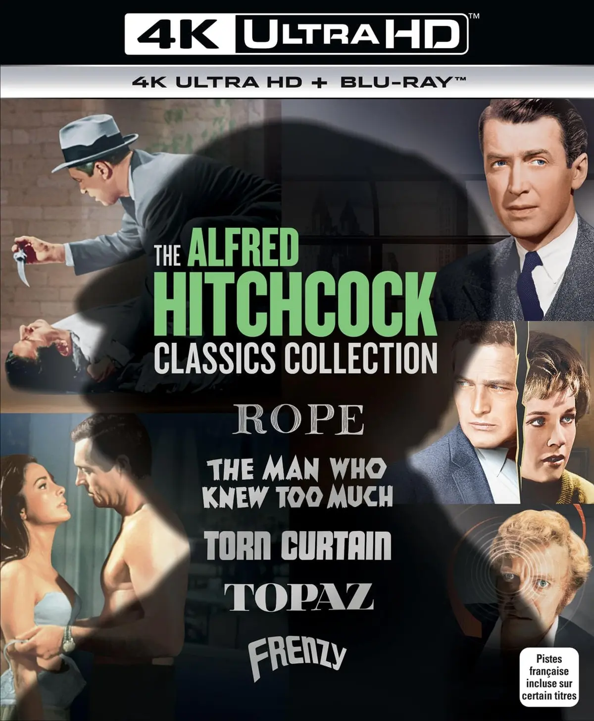 Alfred Hitchcock Classics Collection (4K-Uhd + Bluray) 1