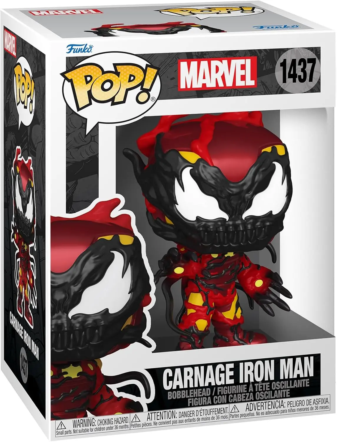 Pop! Vinyl/Marvel - Carnage Iron Man [Toy] 1