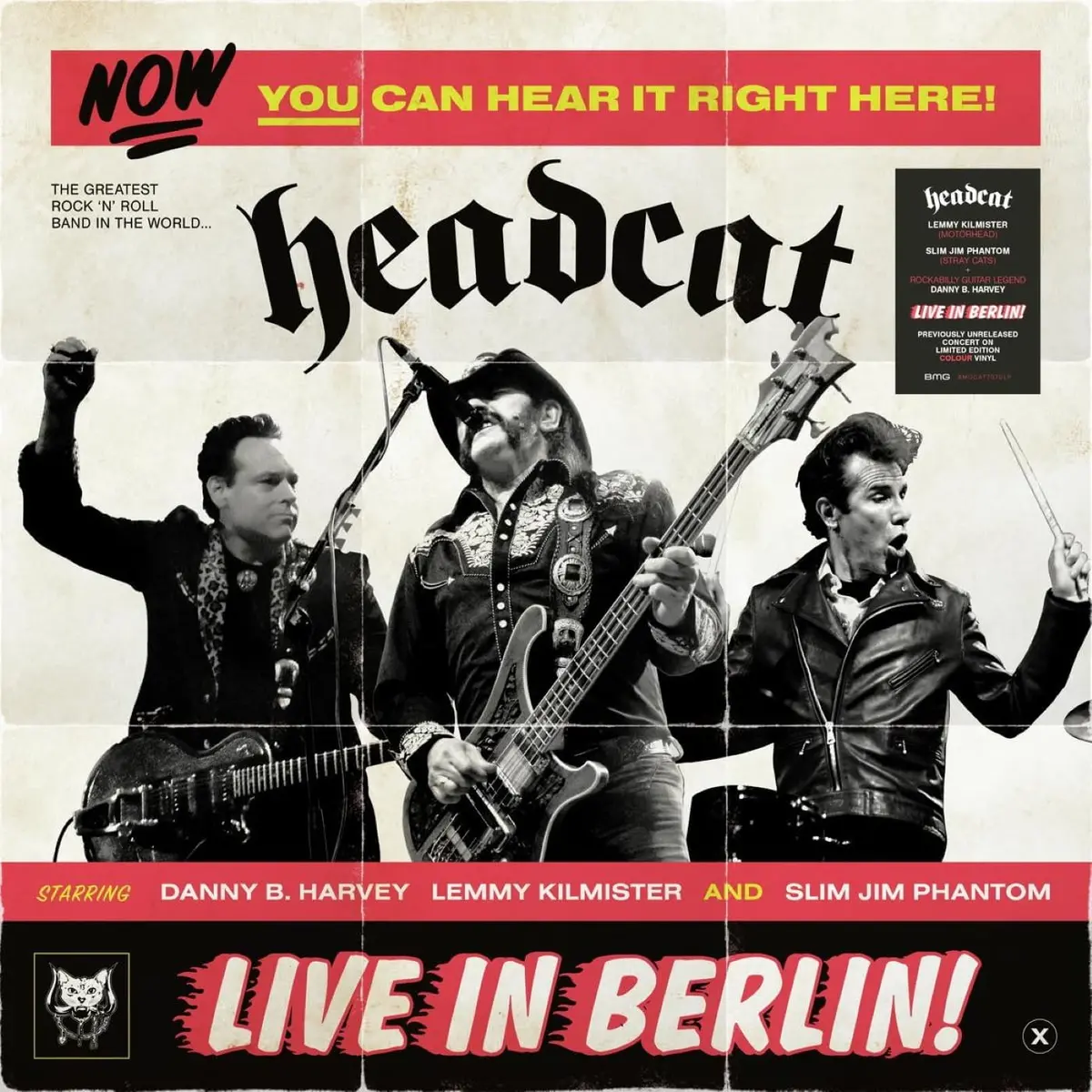 Headcat/Live In Berlin (Red Vinyl) [Lp] 1