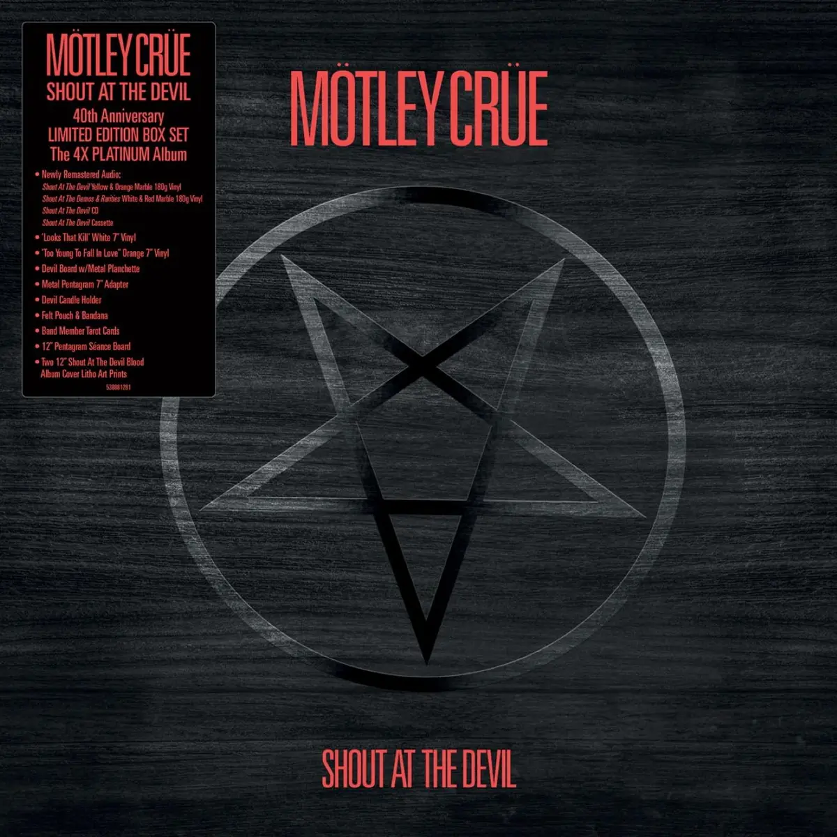 Motley Crue/Shout At The Devil (40Th Anniversary Box Set) [Lp] 1