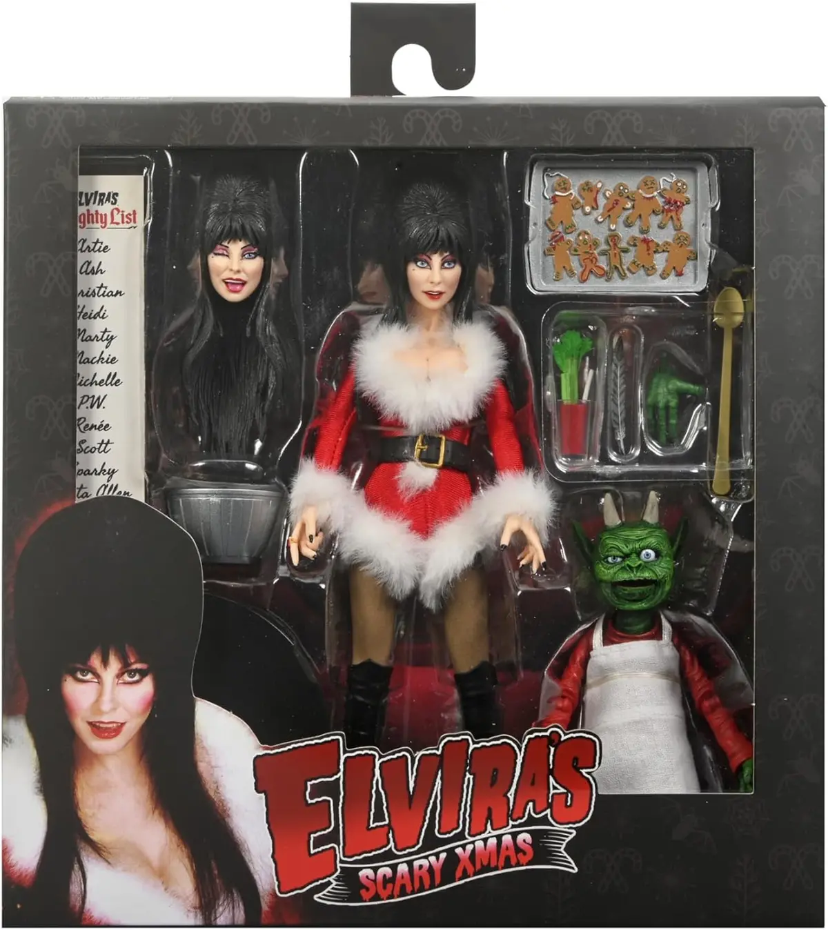 Elvira's Very Scary Xmas 8" Figure [Toy] 1