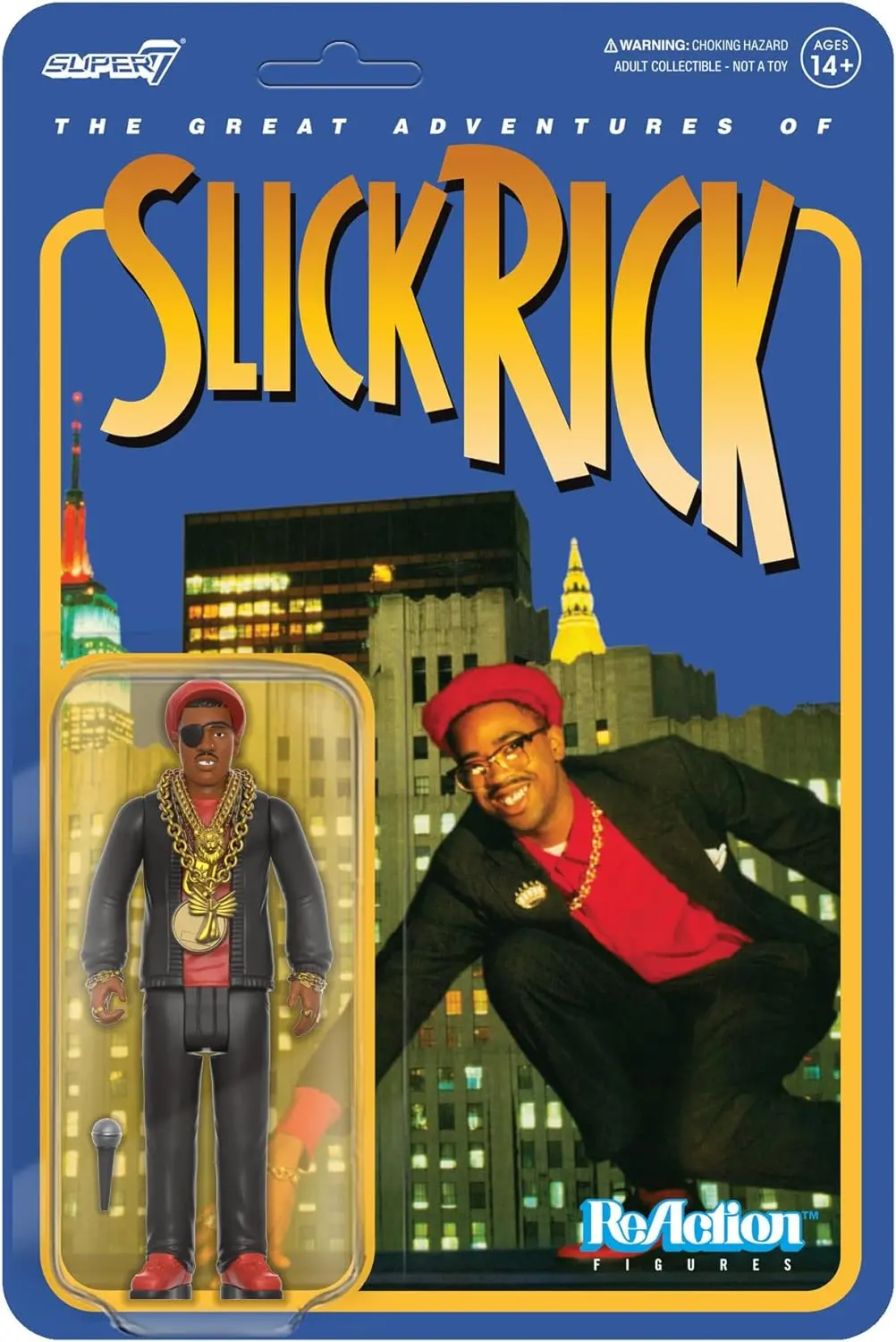 Great Adventures Of Slick Rick Reaction Figure [Toy] 1