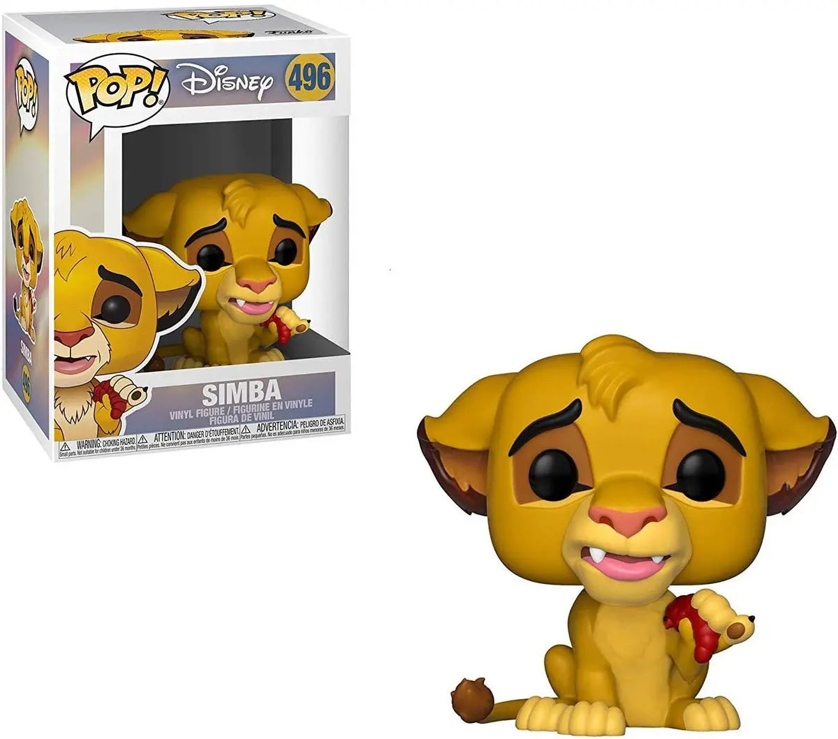 Pop! Vinyl/Lion King - Simba With Grub [Toy] 1