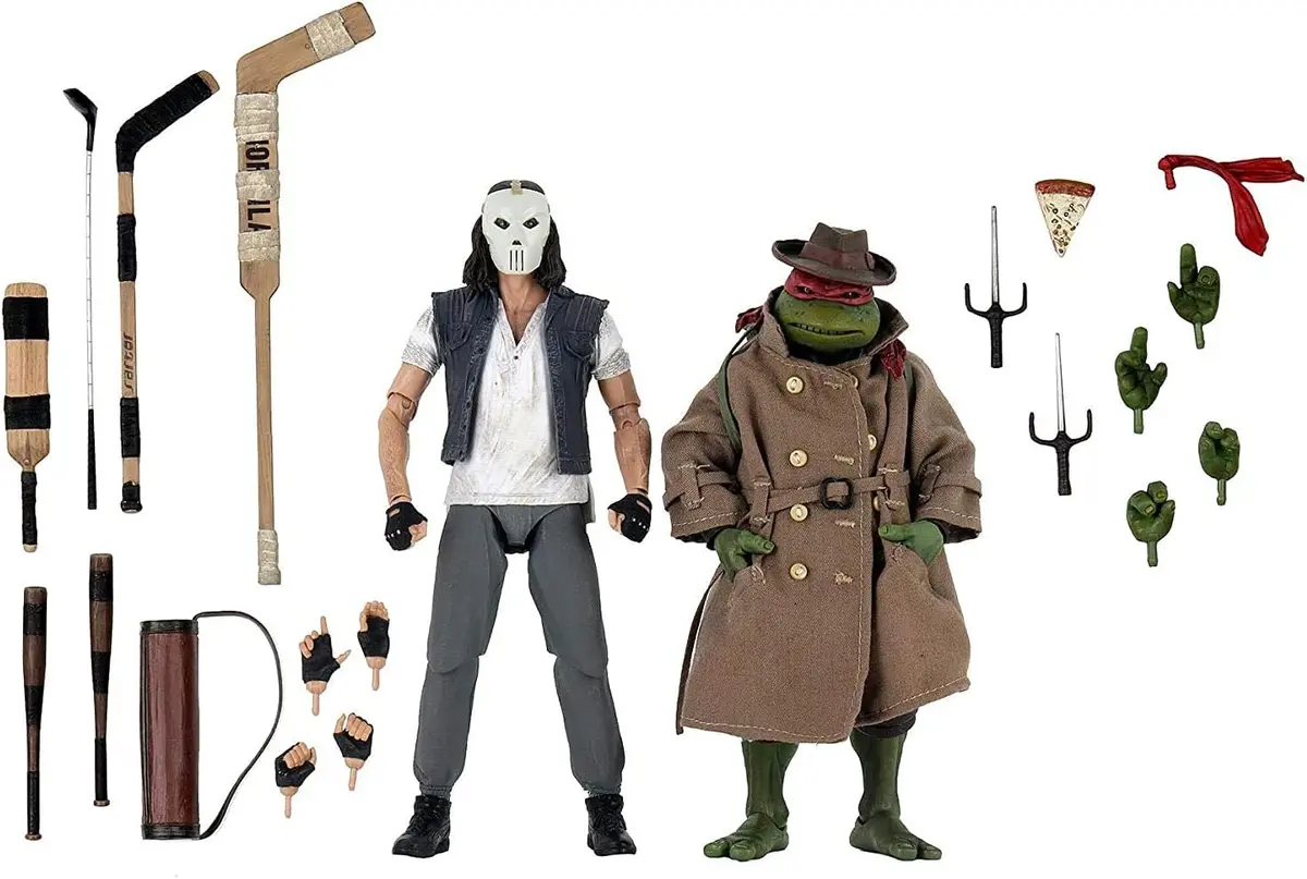 Neca/Tmnt - Casey Jones & Raphael (In Disguise) (7" Neca) [Toy] 1
