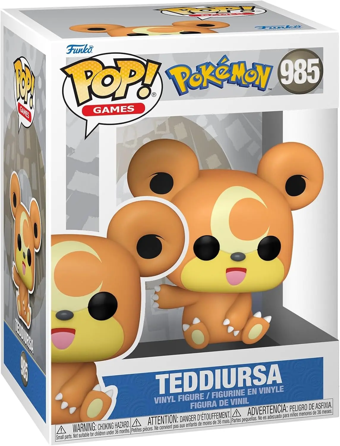 Pop! Vinyl/Pokemon - Teddiursa [Toy] 1