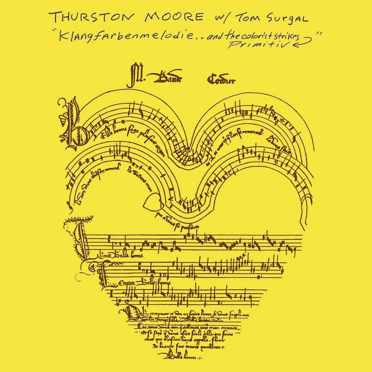 Moore, Thurston & Surgal, Tom/Klangfarbenmelodie? And The Colourist Strikes Prim [Lp] 1