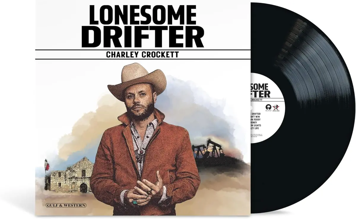 Crockett, Charley/Lonesome Drifter (Black Vinyl) [Lp] 1